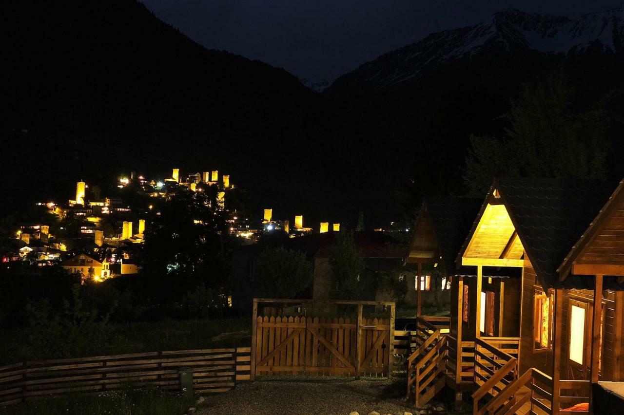 מסטיה Mountain Cabins מראה חיצוני תמונה